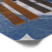 Internationale Raumstation 9 Poster (Ecke)