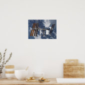 Internationale Raumstation 9 Poster (Küche)