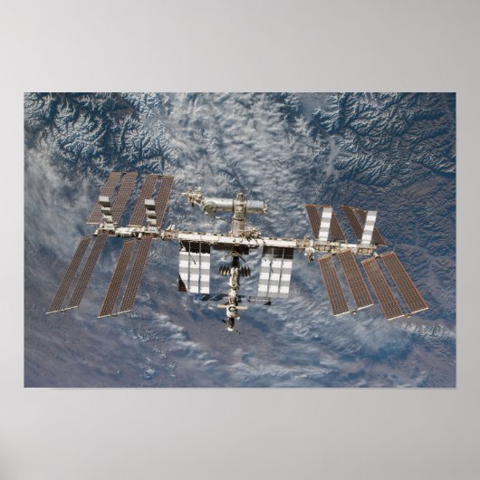 Internationale Raumstation 9 Poster (Vorne)