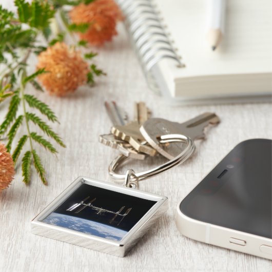 Internationale Raumstation 9 Schlüsselanhänger (Seite)