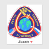 Internationale Raumstation Expedition ISS-06 Aufkleber (Blatt)