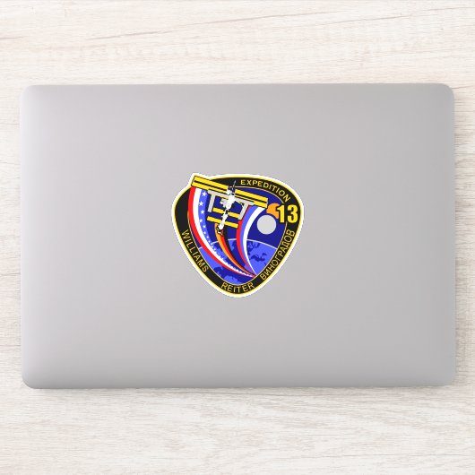 Internationale Raumstation Expedition ISS-13 Aufkleber (Computer)
