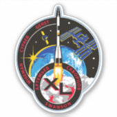 Internationale Raumstation Expedition ISS-40 Aufkleber (Vorderseite)