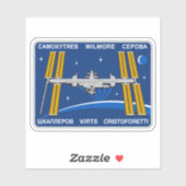 Internationale Raumstation Expedition ISS-42 Aufkleber (Blatt)