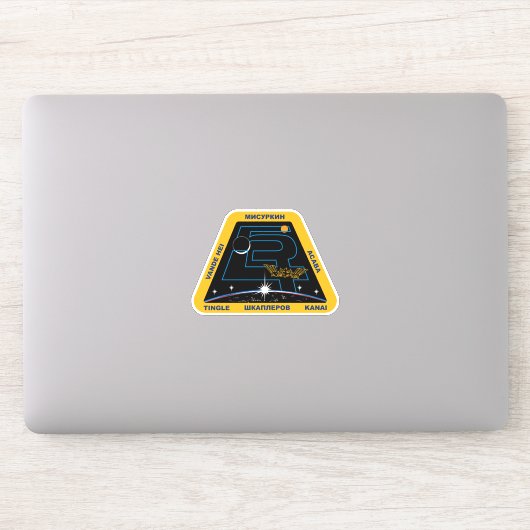 Internationale Raumstation Expedition ISS-54 Aufkleber (Computer)