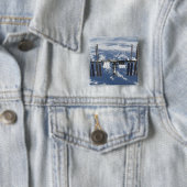 Internationale Raumstation im Orbit 2 Button (Beispiel)