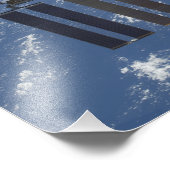 Internationale Raumstation im Orbit 2 Fotodruck (Ecke)