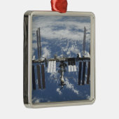 Internationale Raumstation im Orbit 2 Ornament Aus Metall (Rechts)