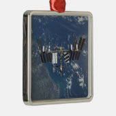 Internationale Raumstation im Orbit 3 Ornament Aus Metall (Rechts)