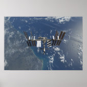 Internationale Raumstation im Orbit 3 Poster (Vorne)