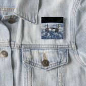 Internationale Raumstation im Orbit Button (Beispiel)