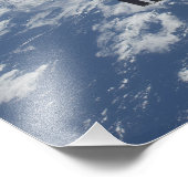 Internationale Raumstation im Orbit Fotodruck (Ecke)