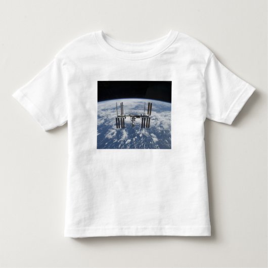 Internationale Raumstation im Orbit Kleinkind T-shirt (Vorderseite)