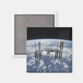 Internationale Raumstation im Orbit Magnet (Vorderseite/Rückseite)
