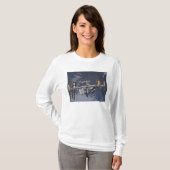 Internationale Raumstation im Orbit T-Shirt (Vorne ganz)