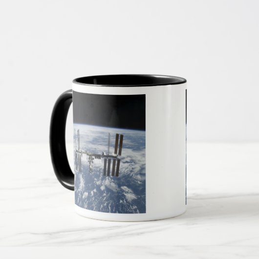 Internationale Raumstation im Orbit Tasse (Vorderseite Links)