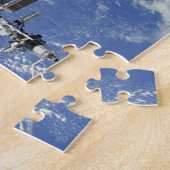 Internationale Raumstation im Umlauf der Erde Puzzle (Seite)