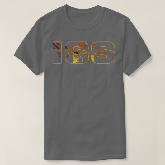 Internationale Raumstation ISS 19 T-Shirt (Design vorne)