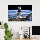 Internationale Raumstation (ISS) Poster (Heimbüro)