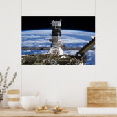 Internationale Raumstation (ISS) Poster (Küche)