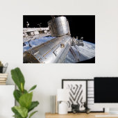Internationale Raumstation (ISS) Poster (Heimbüro)