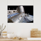 Internationale Raumstation (ISS) Poster (Küche)