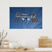Internationale Raumstation (ISS) Poster (Küche)
