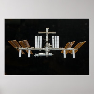 Internationale Raumstation (ISS) Poster