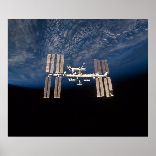 Internationale Raumstation (ISS) Poster (Vorne)