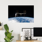 Internationale Raumstation (ISS) Poster (Heimbüro)