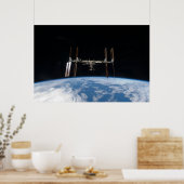Internationale Raumstation (ISS) Poster (Küche)