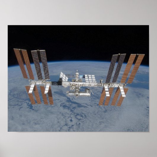 Internationale Raumstation ISS Poster (Vorne)