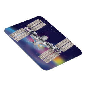 Internationale Raumstation Magnet