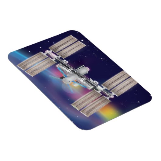 Internationale Raumstation Magnet (Rechte Seite)