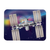 Internationale Raumstation Magnet (Horizontal)