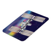 Internationale Raumstation Magnet (Linke Seite)