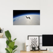 Internationale Raumstation Poster (Heimbüro)