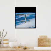 Internationale Raumstation Poster (Küche)