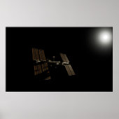 Internationale Raumstation Poster (Vorne)