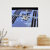 Internationale Raumstation Poster (Küche)