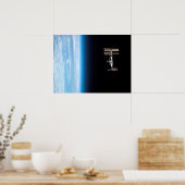 Internationale Raumstation Poster (Küche)