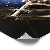 Internationale Raumstation Poster (Ecke)