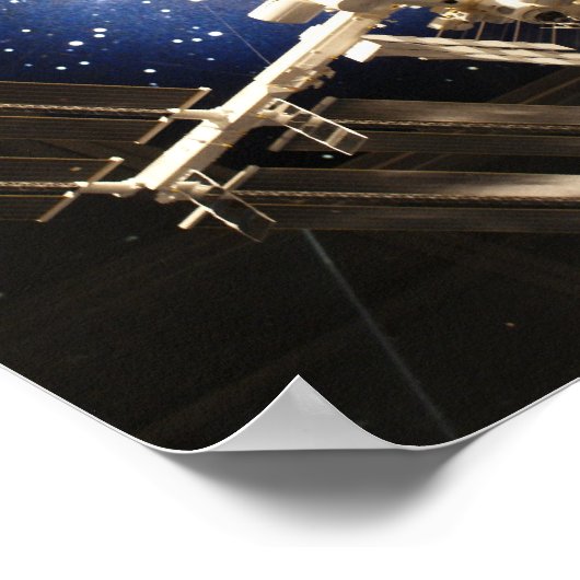 Internationale Raumstation Poster (Ecke)
