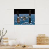 Internationale Raumstation (STS-117) Poster (Küche)