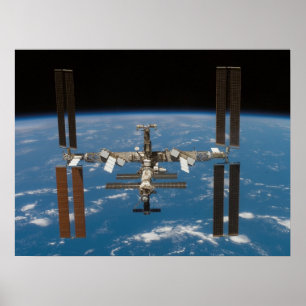 Internationale Raumstation (STS-117) Poster