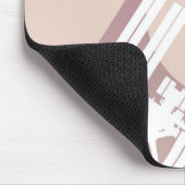 Internationale Raumstation Weltraumkunst. Mousepad (Ecke)