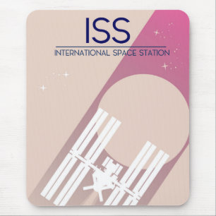 Internationale Raumstation Weltraumkunst. Mousepad