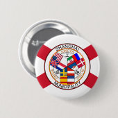 Internationale Regelung Shanghais, China Button (Vorne & Hinten)