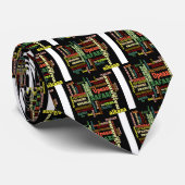 Internationale Reisegespräche Krawatte (Gerollt)