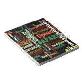 Internationale Reisegespräche Notizblock (angewinkelt)